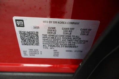 2026 Chevrolet Trailblazer RS