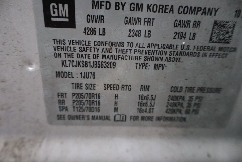 2018 Chevrolet Trax LS