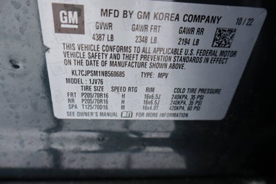 2022 Chevrolet Trax LT