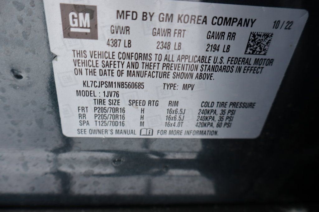 2022 Chevrolet Trax LT