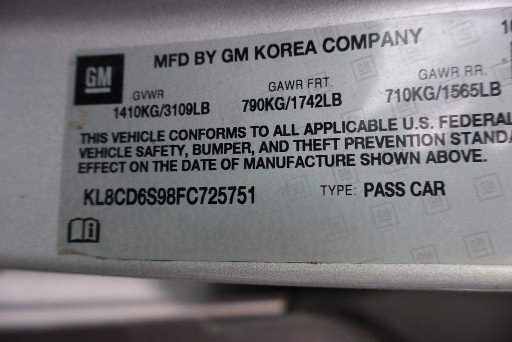 2015 Chevrolet Spark LT