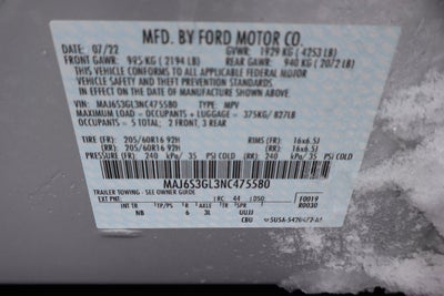 2022 Ford EcoSport SE