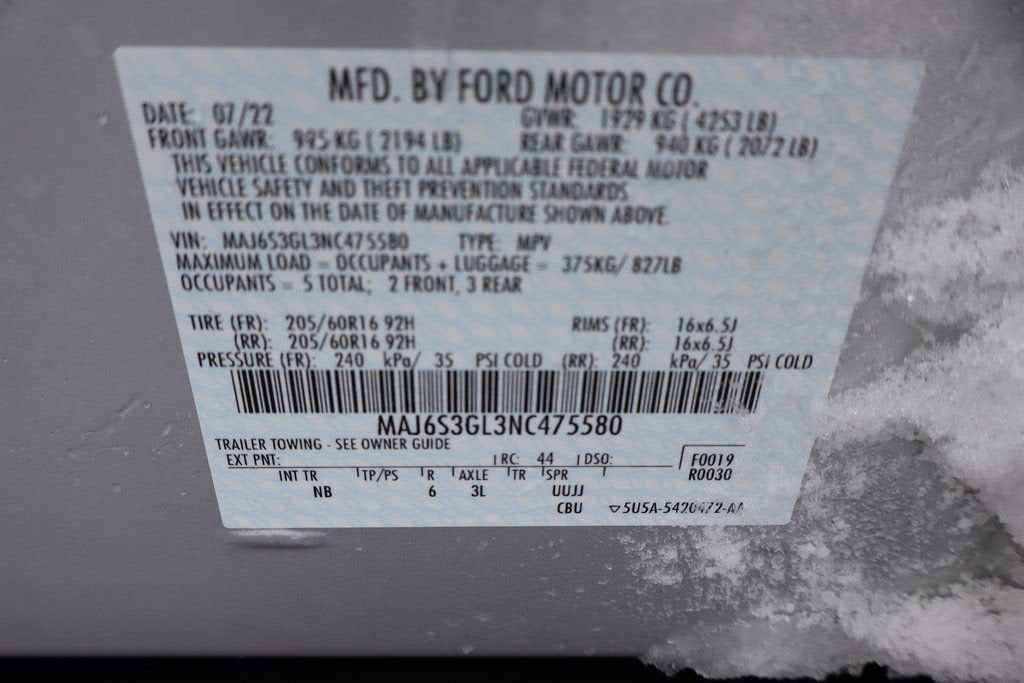 2022 Ford EcoSport SE