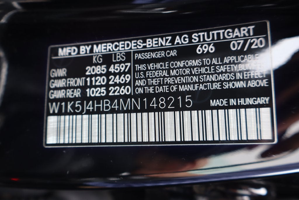 2021 Mercedes-Benz CLA CLA 250