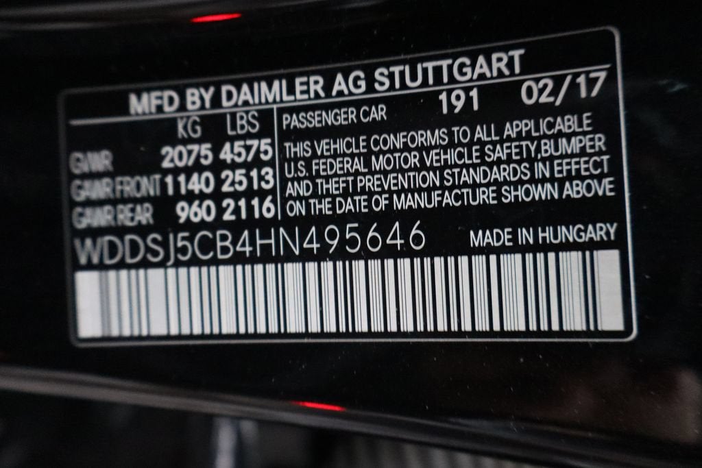 2017 Mercedes-Benz CLA CLA 45 AMG®(R)